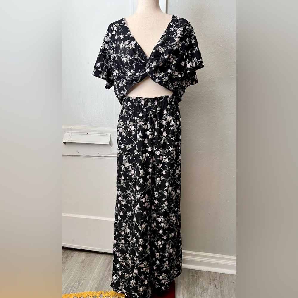SHEIN Plus Flowy Floral Co-ord 2X